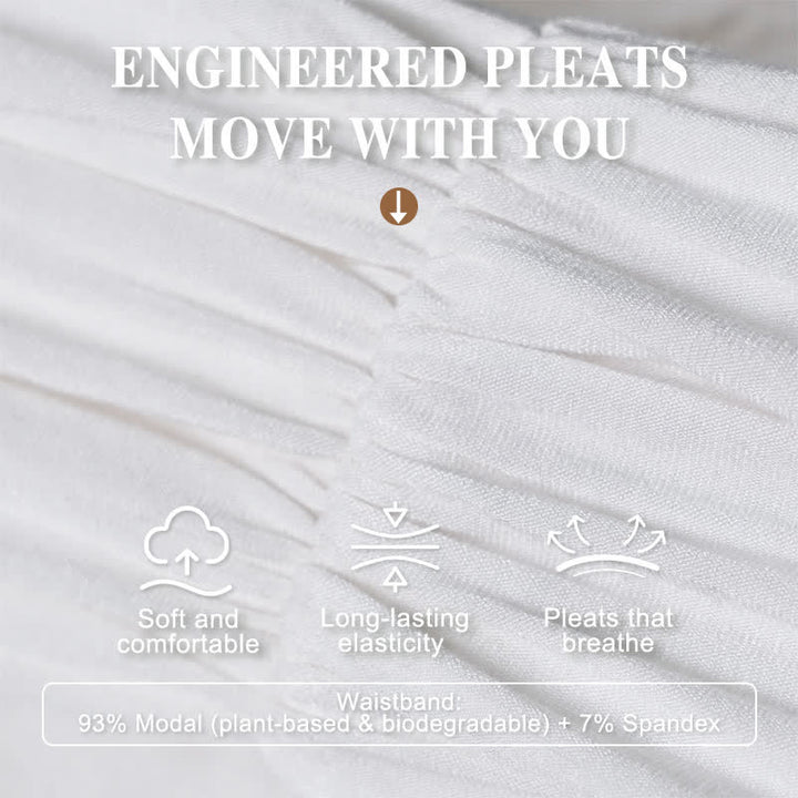 Buddha Stones Cotton Mountain Moon Auspicious Clouds Pattern Women's Elastic Waist Harem Pants - image 16