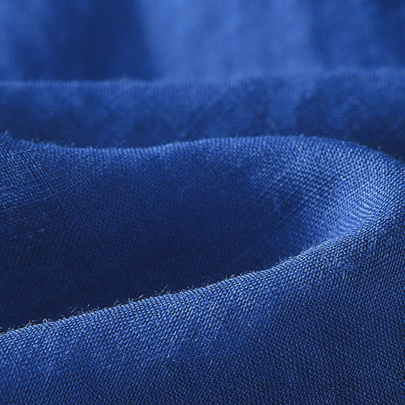 Buddha Stones Fall Commute Lapel Women's Long Sleeve Shirt With Pocket - image 24