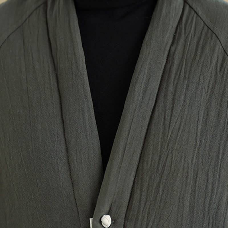 Buddha Stones Winter Long Sleeve Cotton Women's Thermal Jacket With Pockets - image 20