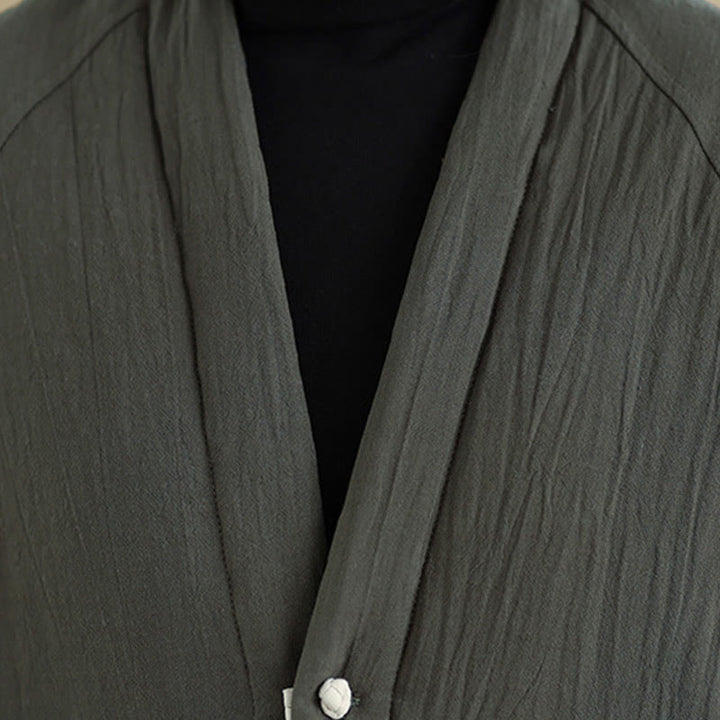 Buddha Stones Winter Long Sleeve Cotton Women's Thermal Jacket With Pockets - image 20