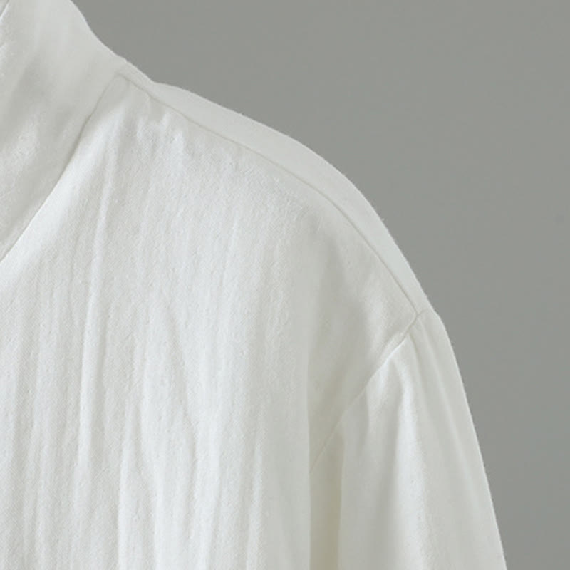 Buddha Stones Winter Solid Flower Long Sleeve Cotton Women's Thermal Jacket - image 34