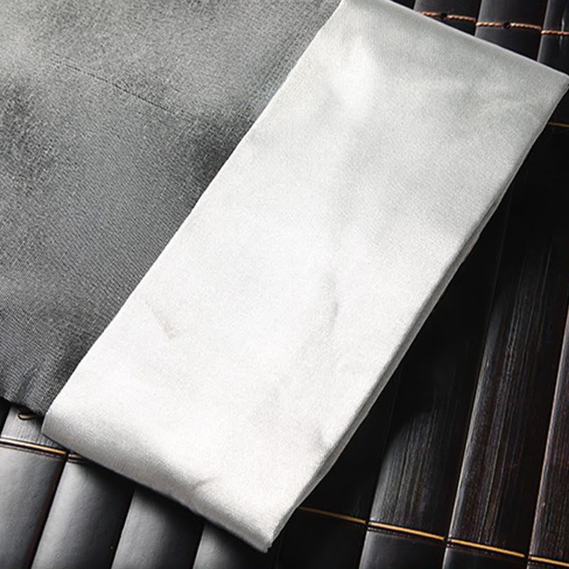 Buddha Stones Spring Fall Dragon Embroidery Frog-Button Long Sleeve Men's Jacket - image 5