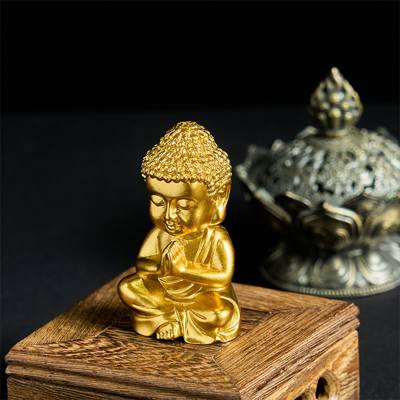 Buddha Stones Tathagata Buddha Statue Refrigerator Fridge Magnet Home Decoration - A2 Style 4.1*7*3cm(With Back Magnetic) - image 6