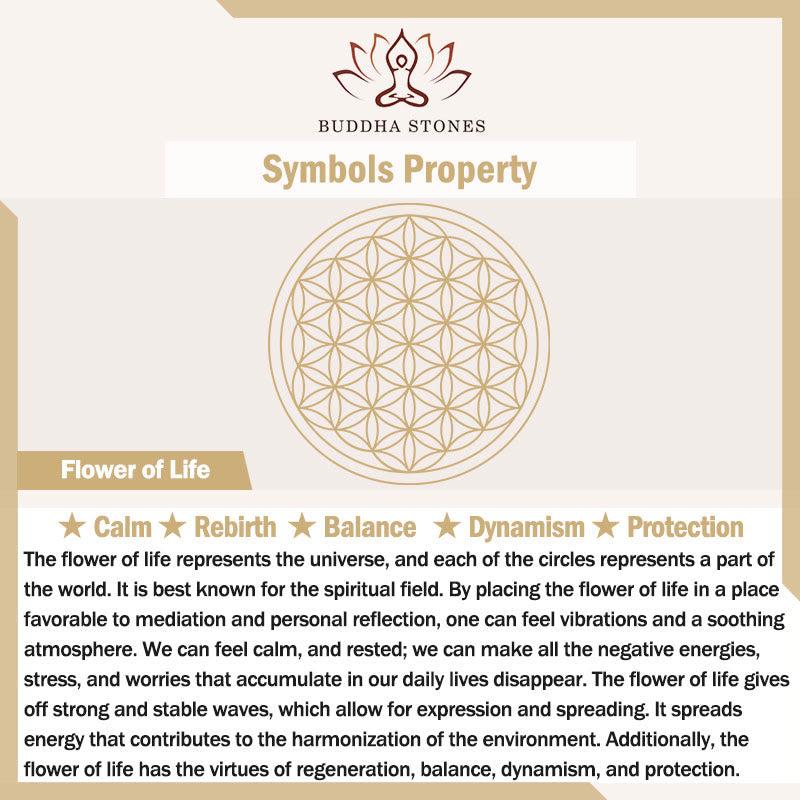 Buddha Stones Flower of Life Carving Design Authentic Shungite Stone Protection Necklace Pendant - image 2