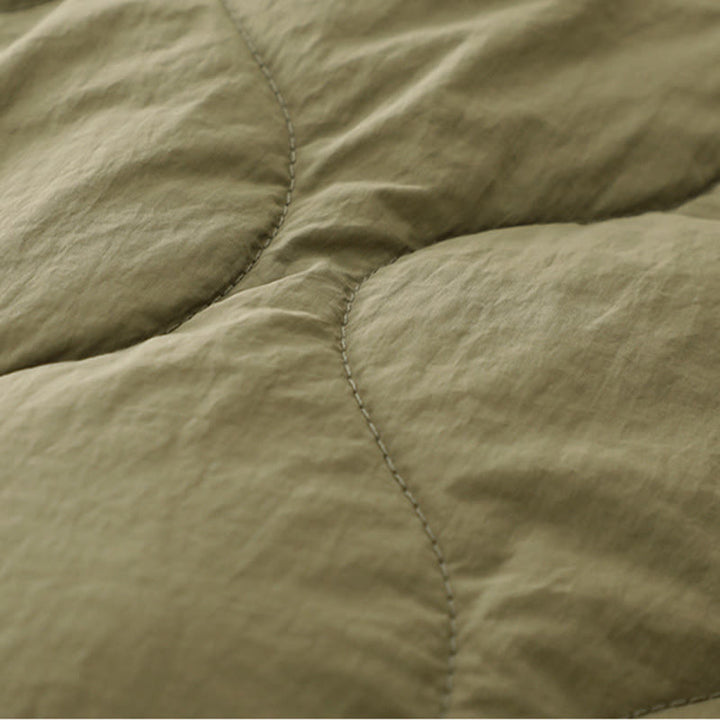 Buddha Stones Winter Curved Lines Elastic Waist Drawstring Cotton Thermal Women's Pants With Pockets - image 9