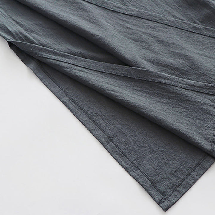 Buddha Stones Wudang Traditional Tai Chi Martial Arts Ceremony Long Sleeve Men's Taoist Long Robe - image 12