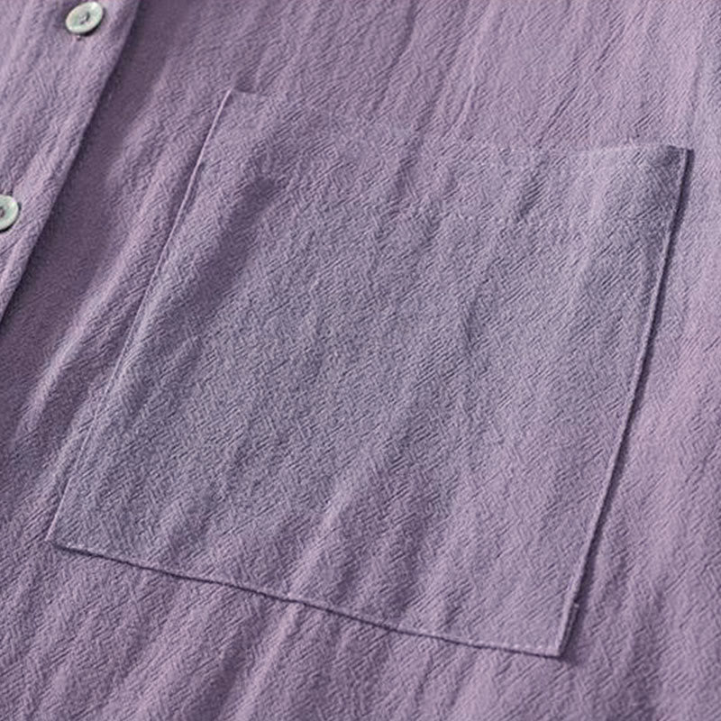 Buddha Stones Fall Crew Collar Long Sleeve Women's Polyester Shirt With Pockets - image 9