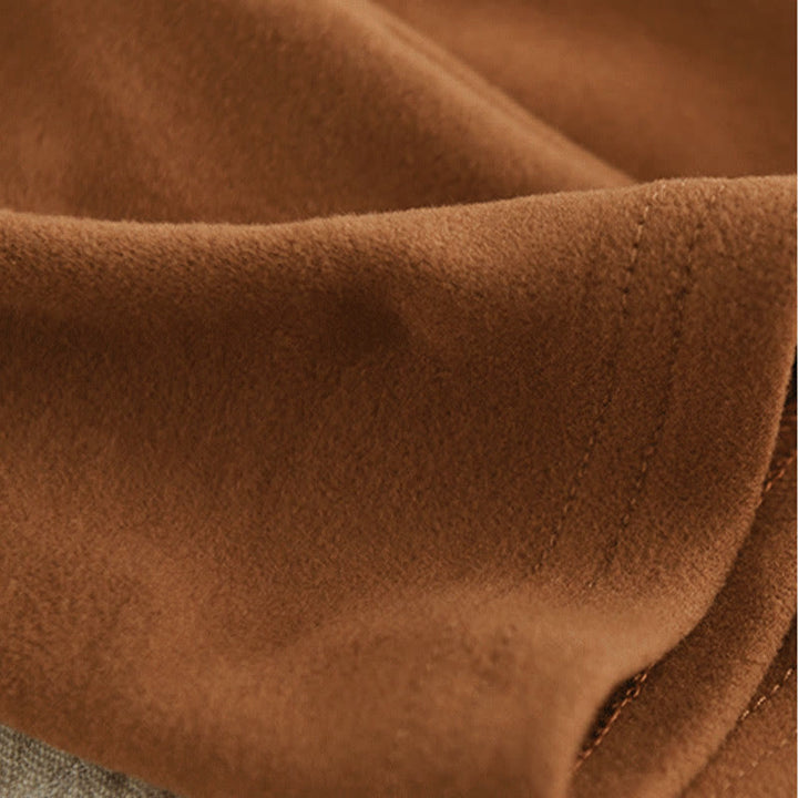 Buddha Stones Winter Solid Color Cotton Thickened Long Sleeve Women's Hoodie Has Hood - image 4