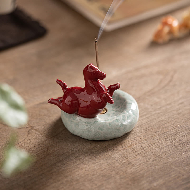 Buddha Stones Year Of The Horse 2026 New Year Home Decoration Incense Burner - image 11