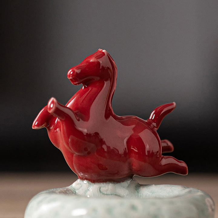 Buddha Stones Year Of The Horse 2026 New Year Home Decoration Incense Burner - image 6