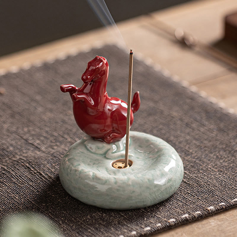 Buddha Stones Year Of The Horse 2026 New Year Home Decoration Incense Burner - image 10