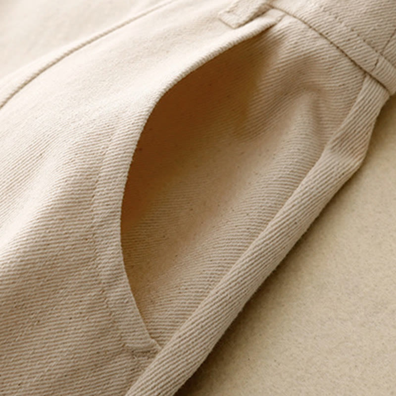 Buddha Stones Women's Plain Cotton Skirt With Pockets - image 13