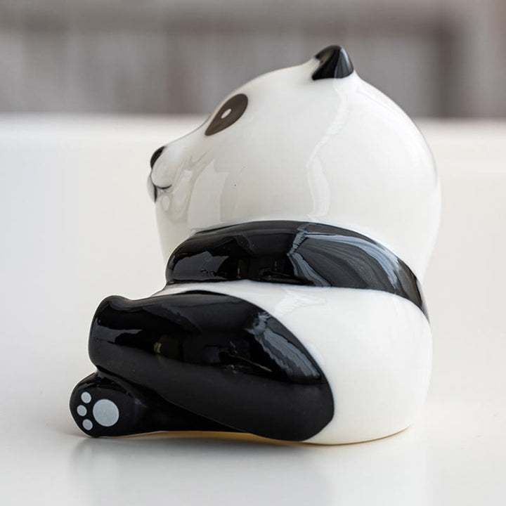 Buddha Stones Panda Shape Home Decoration Incense Burner - image 5