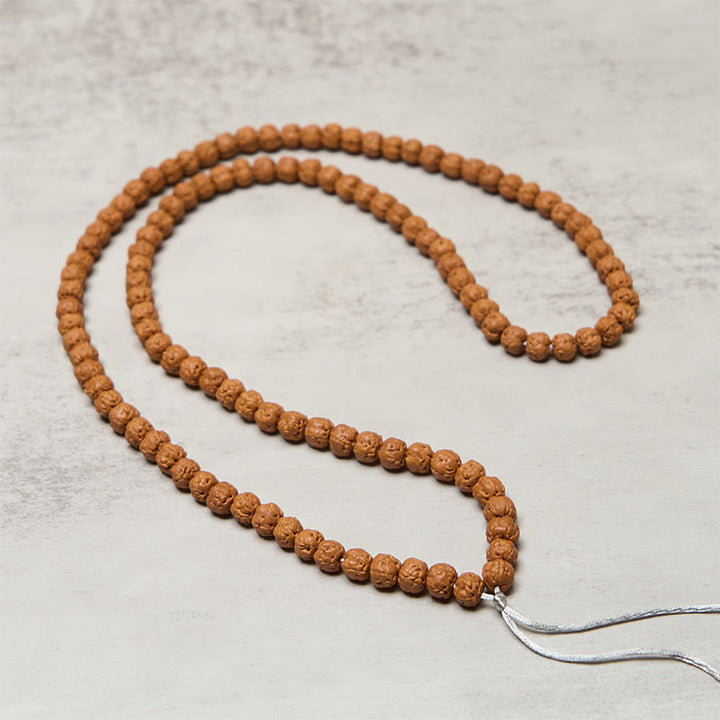 Buddha Stones Tibetan 108 Beads Bodhi Seed Wealth Auspiciousness Mala - image 2