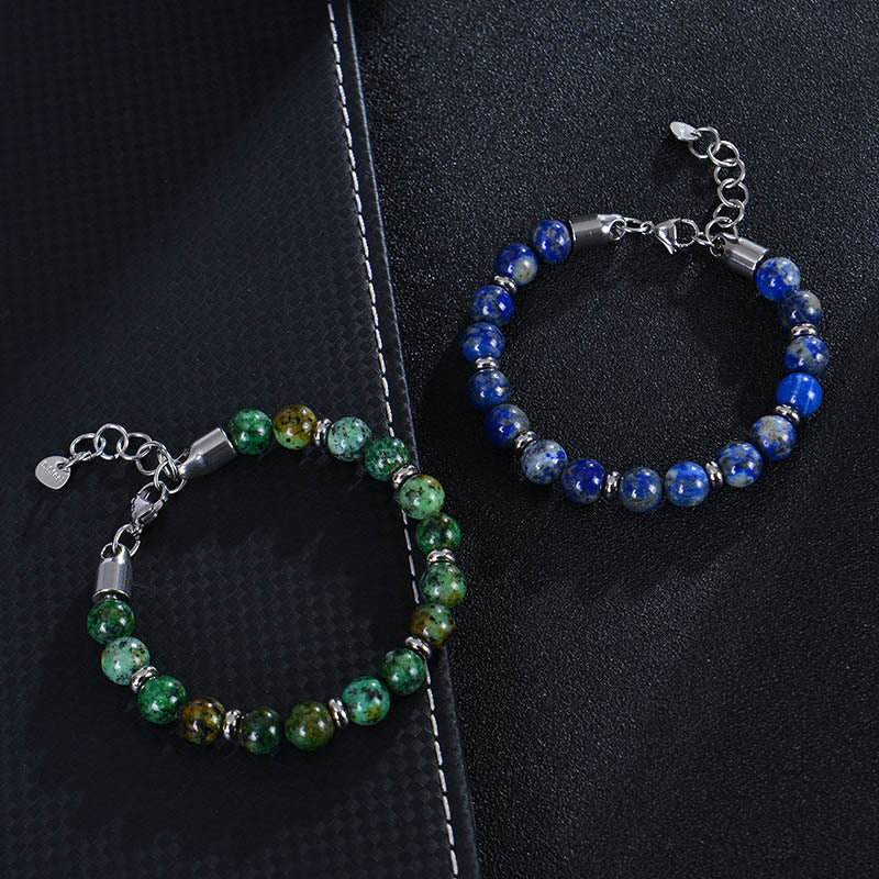 Buddha Stones Tiger Eye Various Natural Stone Beads Protection Bracelet - image 24