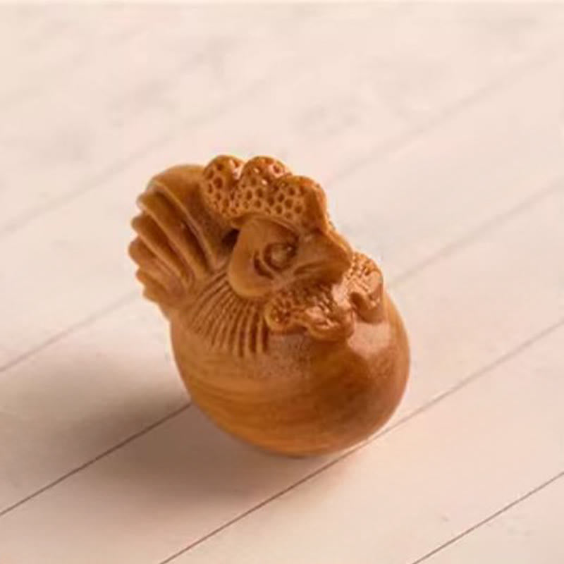 Buddha Stones Year Of The Horse Red Sandalwood Star Moon Bodhi Seed Blessing Key Chain - image 39