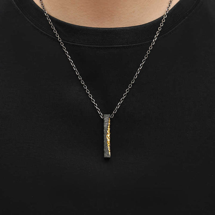 Buddha Stones 999 Sterling Silver 999 Gold Om Mani Padme Hum Wisdom Necklace Pendant - image 9