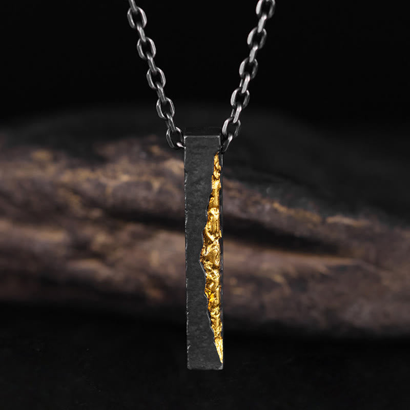 Buddha Stones 999 Sterling Silver 999 Gold Om Mani Padme Hum Wisdom Necklace Pendant - image 7