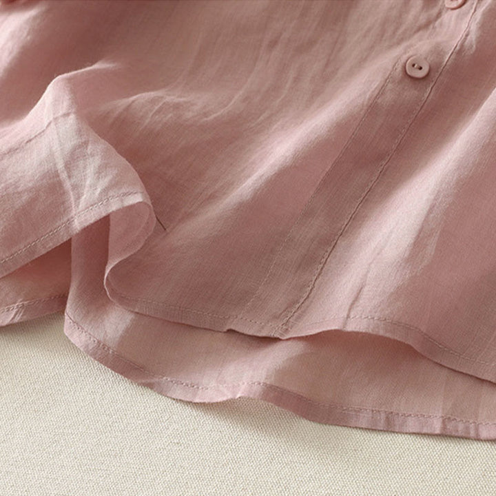 Buddha Stones Summer Floral Pattern Crew Neck Short Sleeve Women's Polyester Shirt  - image 9