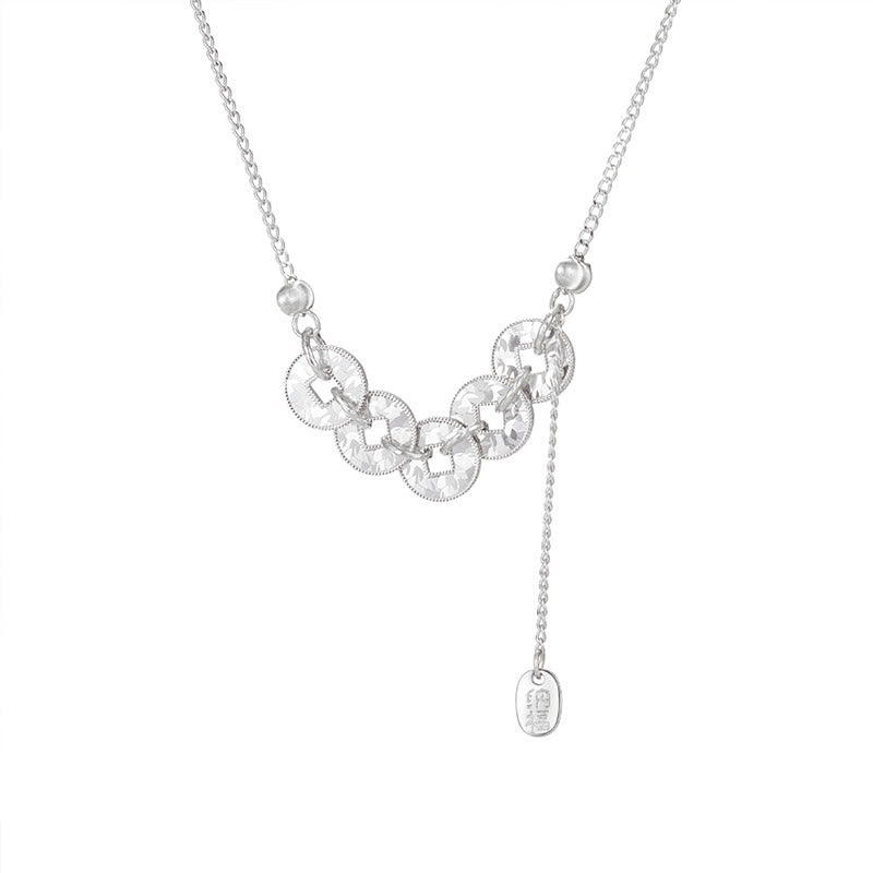 Buddha Stones 925 Sterling Silver Five-Emperor Coins Protection Ring Bracelet Necklace Pendant - image 4