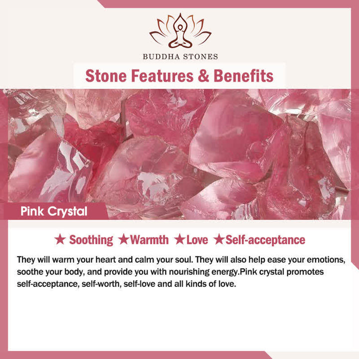 Buddha Stones Angel Numbers White Crystal Red Jasper Pink Crystal Green Aventurine Meditation Palm Stone - image 13