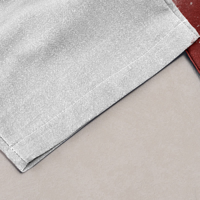 Buddha Stones Pure Cotton Plum Blossom Snow Pattern Women's Elastic Waist Pants With Pockets - image 1