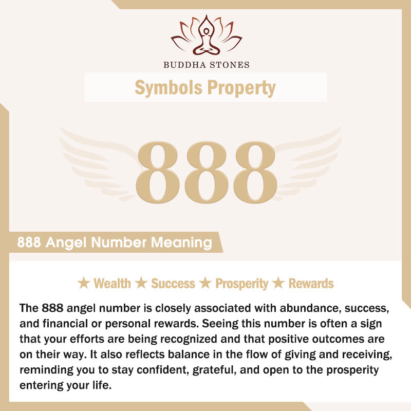 Buddha Stones Titanium Steel 000-999 Angel Numbers Adjustable Black String Faith Bracelet - image 29