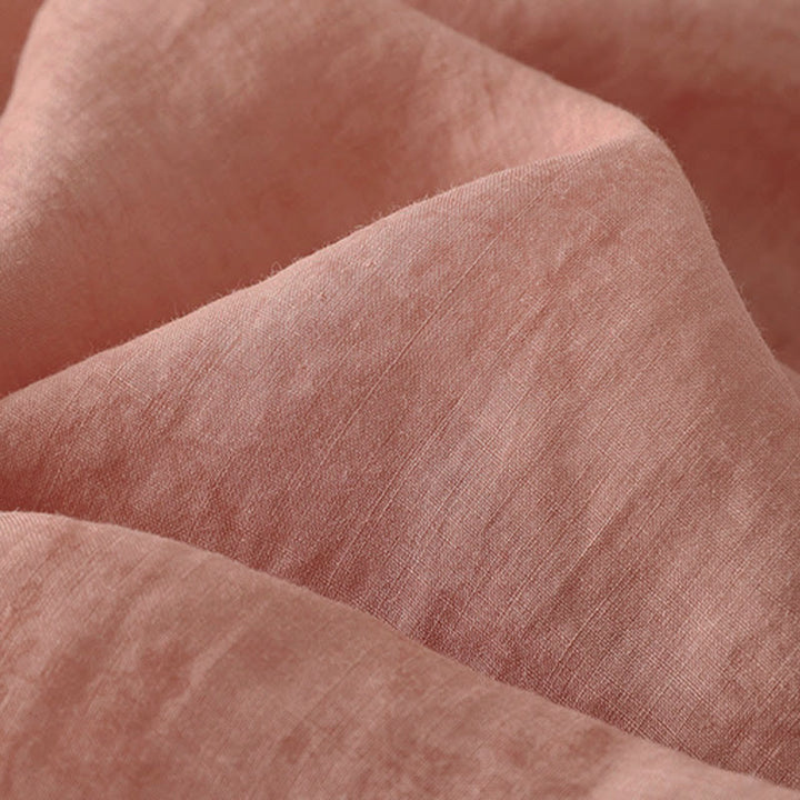 Buddha Stones Stand Collar Embroidery Button Design Three Quarter Sleeve Summer Women's Shirt - image 13