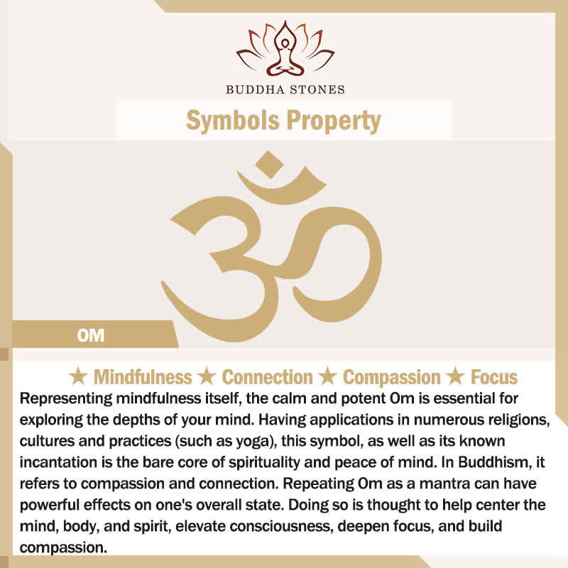 Buddha Stones Bone Bead OM Tibetan Round Pendant Connection Necklace - image 5