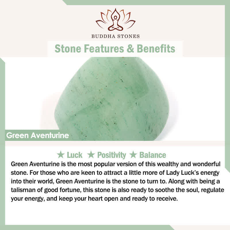 Buddha Stones Minimalist Green Aventurine Protection Braided Red String Bracelet - image 6
