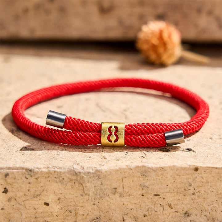 Buddha Stones Single-Digit Angel Numbers Adjustable String Protection Bracelet - image 23