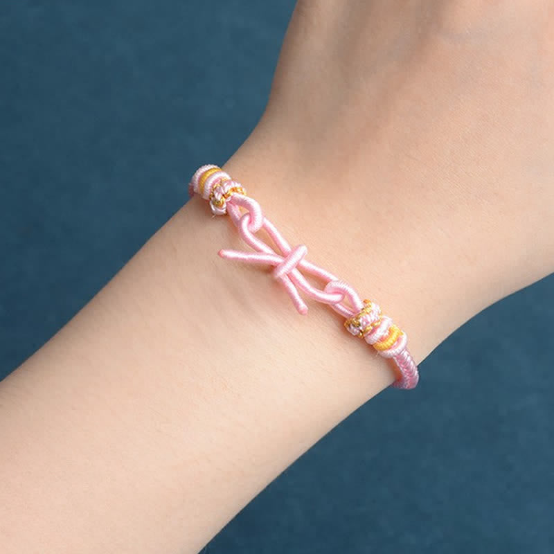 Buddha Stones Hand Woven Butterfly Luck Adjustable Braided Cord Bracelet - image 11