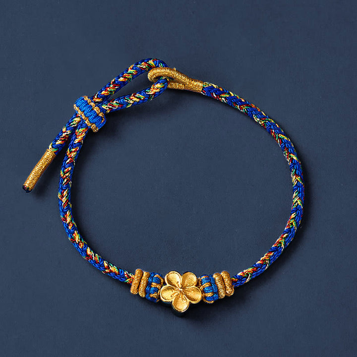 Buddha Stones Hand-Woven String Om Mani Padme Hum Peace Bracelet - image 15