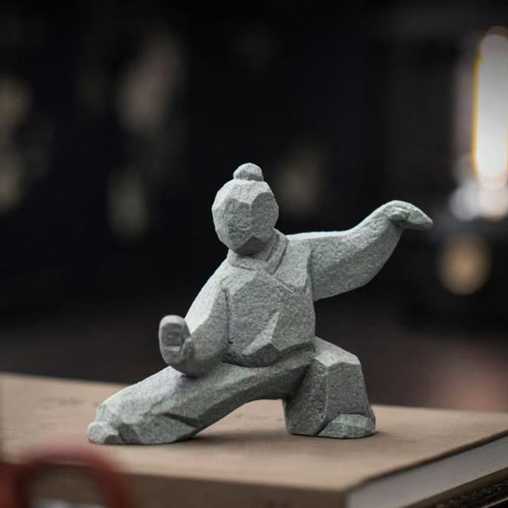 Buddha Stones Resin Yin Yang Balance Tai Chi Figure Mindful Living Decor - image 13