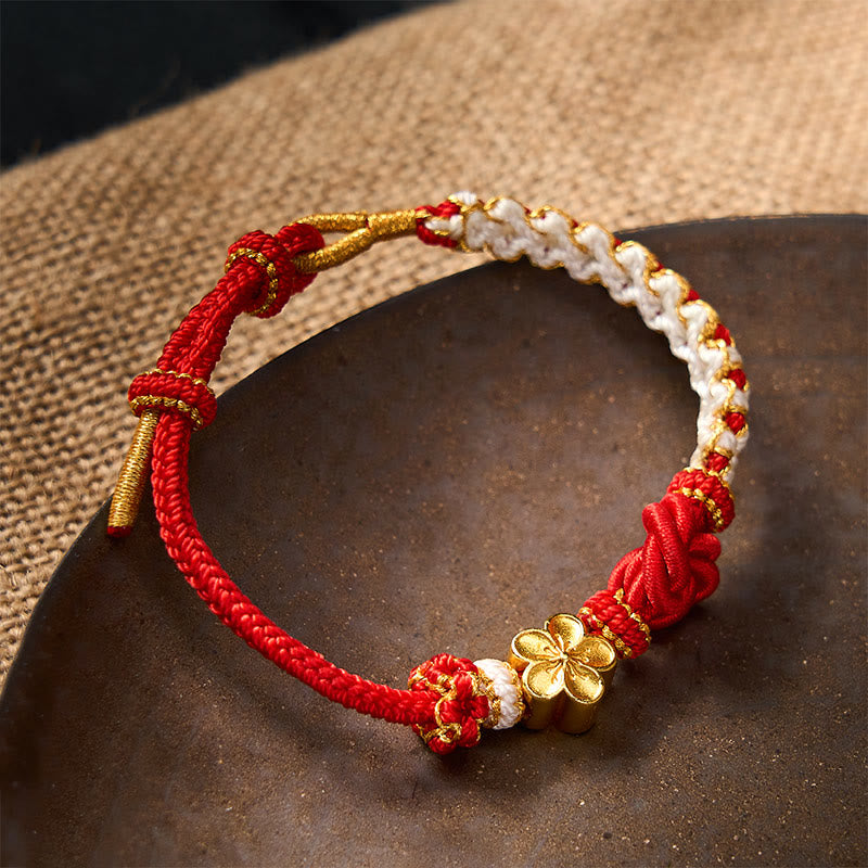 Buddha Stones Mandala Braided Rope Confidence Bracelet - image 1