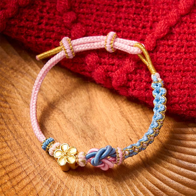 Buddha Stones Mandala Braided Rope Confidence Bracelet - image 28