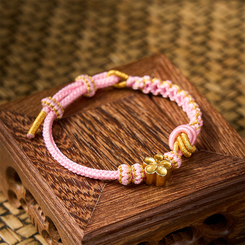 Buddha Stones Braided Rope Knot Adjustable Bracelet - image 23
