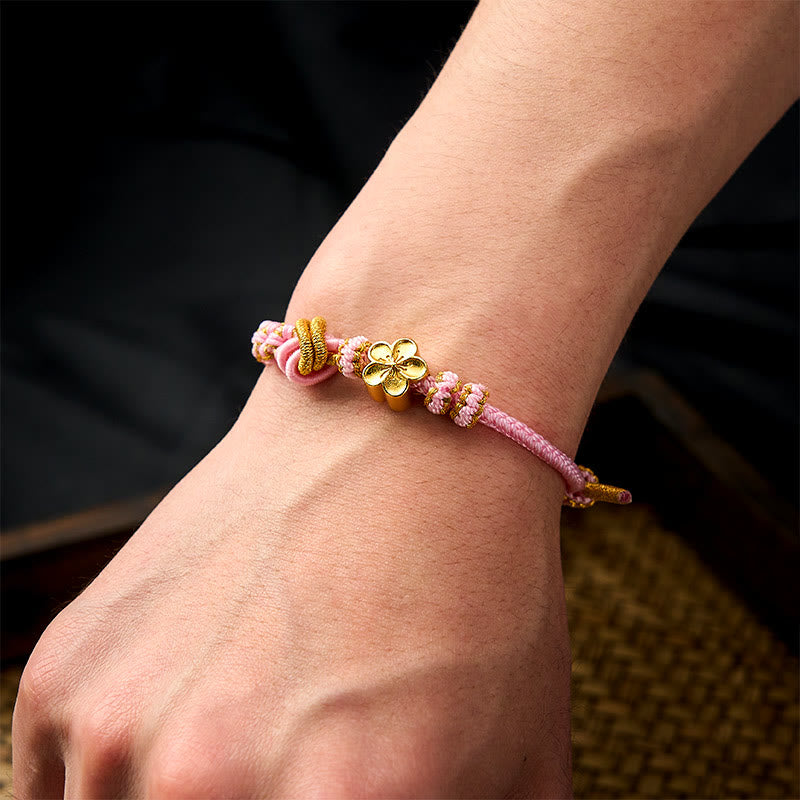 Buddha Stones Braided Rope Knot Adjustable Bracelet - image 25