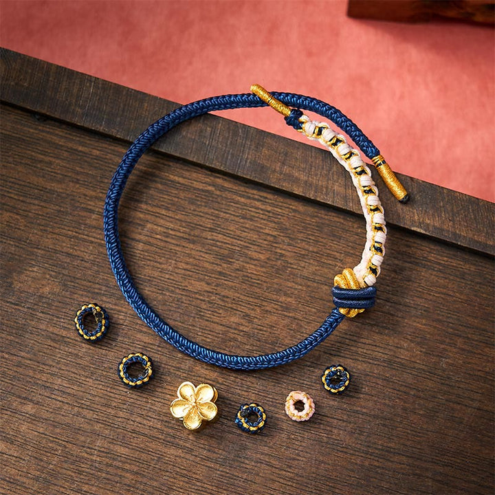 Buddha Stones Braided Rope Knot Adjustable Bracelet - image 19