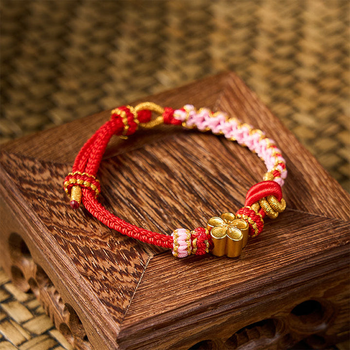 Buddha Stones Braided Rope Knot Adjustable Bracelet - image 3