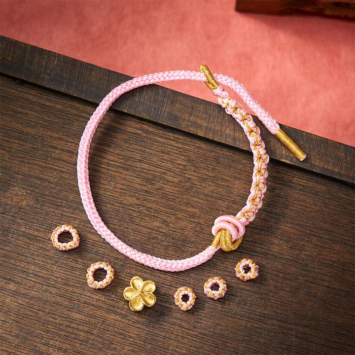 Buddha Stones Braided Rope Knot Adjustable Bracelet - image 24