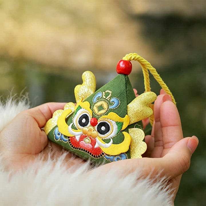 Buddha Stones Charming Dragon Tiger Snake Triangle Cute Animal Decor - image 5