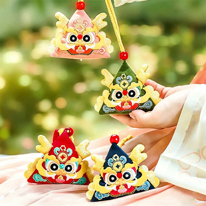 Buddha Stones Charming Dragon Tiger Snake Triangle Cute Animal Decor - image 17