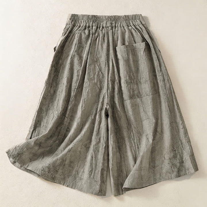 Buddha Stones Summer Casual Minimalist Solid Women's Shorts With Pocket - image 11