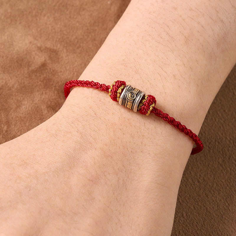 Buddha Stones Copper Yin Yang Red String Harmony Bracelet - image 19