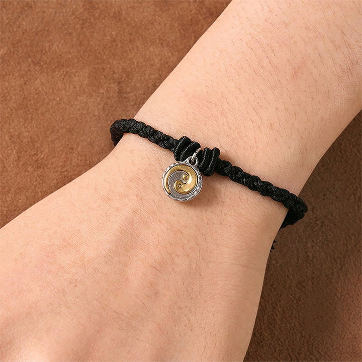 Buddha Stones Copper Yin Yang Red String Balance Bracelet - image 13