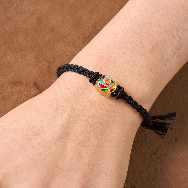 Buddha Stones Elephant Red String Balance Tibet Adjustable Bracelet - image 12