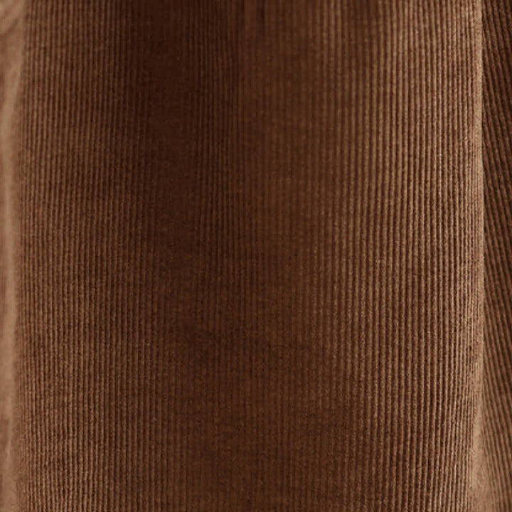 Buddha Stones Fall Winter Vintage Plain Solid Scoop Neck Women's Winter Sleeveless Dress With Pockets - image 10