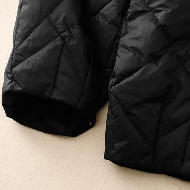 Buddha Stones Fall Winter Casual Minimalist Drawstring Geometric Ankle Pants Women's Straight Leg Pants With Pockets - image 14