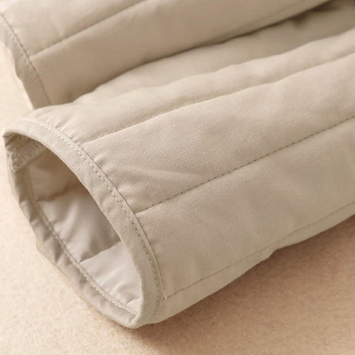 Buddha Stones Fall Winter Casual Vintage Tang Style Chinese Frog Closure Solid Women's Jacket - image 8